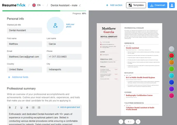 Resume Trick - Resume Builder Resume Trick - Resume Builder